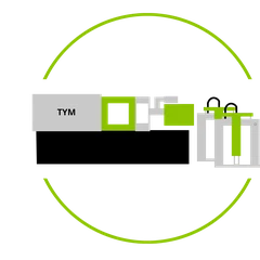 دستگاه قالب گیری تزریقی LSR