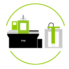 ماشین های قالب گیری تزریقی عمودی